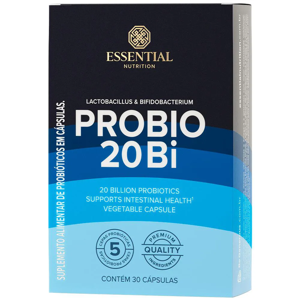 Probio 20bi Blend de Probióticos (30 Cápsulas) – Essential Nutrition