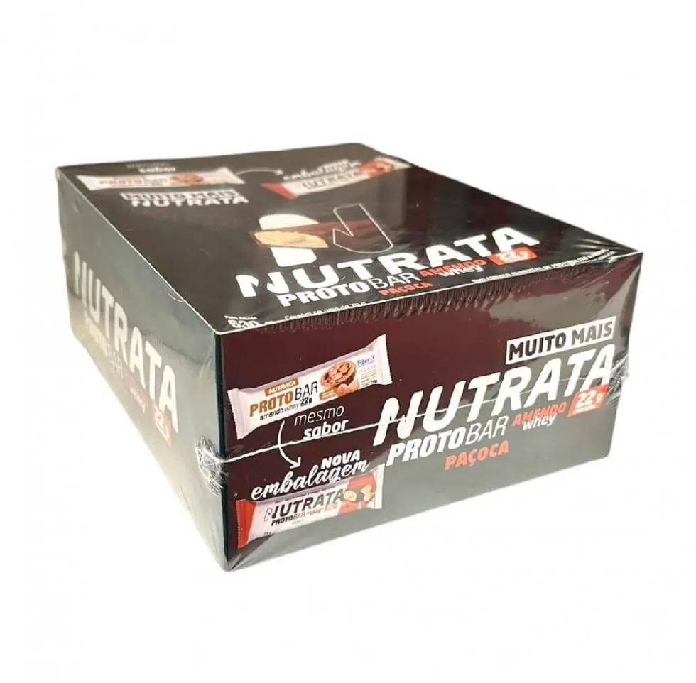 Protobar Whey (8 unidades – 70g) – Sabor: Amendo Whey (9 Unid. 70g)