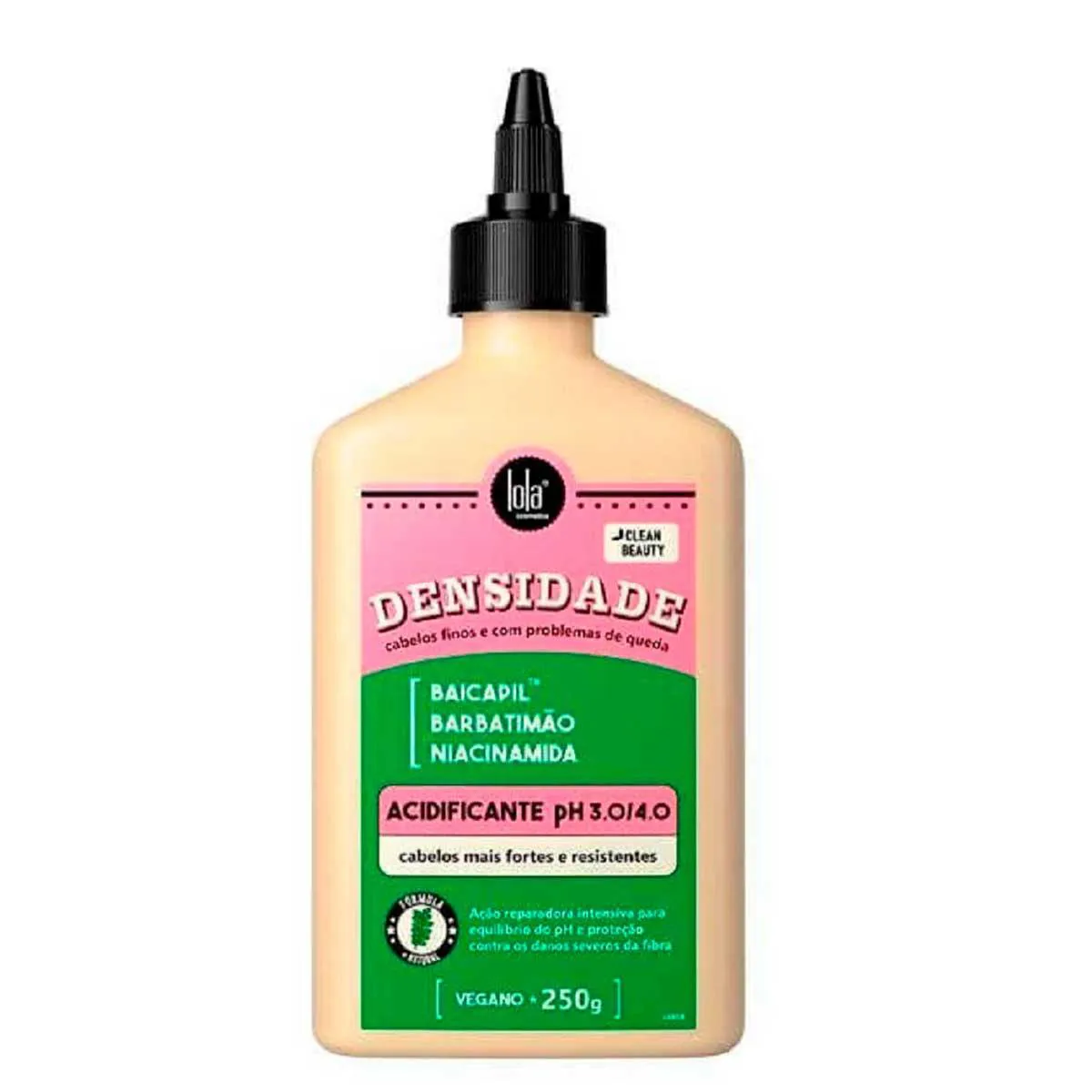 Reparo Intensivo Capilar Lola Cosmetics Densidade Acidificante com 250g