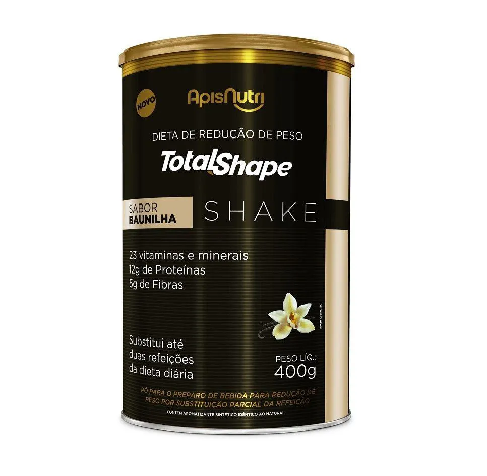 Shake Total Shape (400g) – Sabor: Baunilha