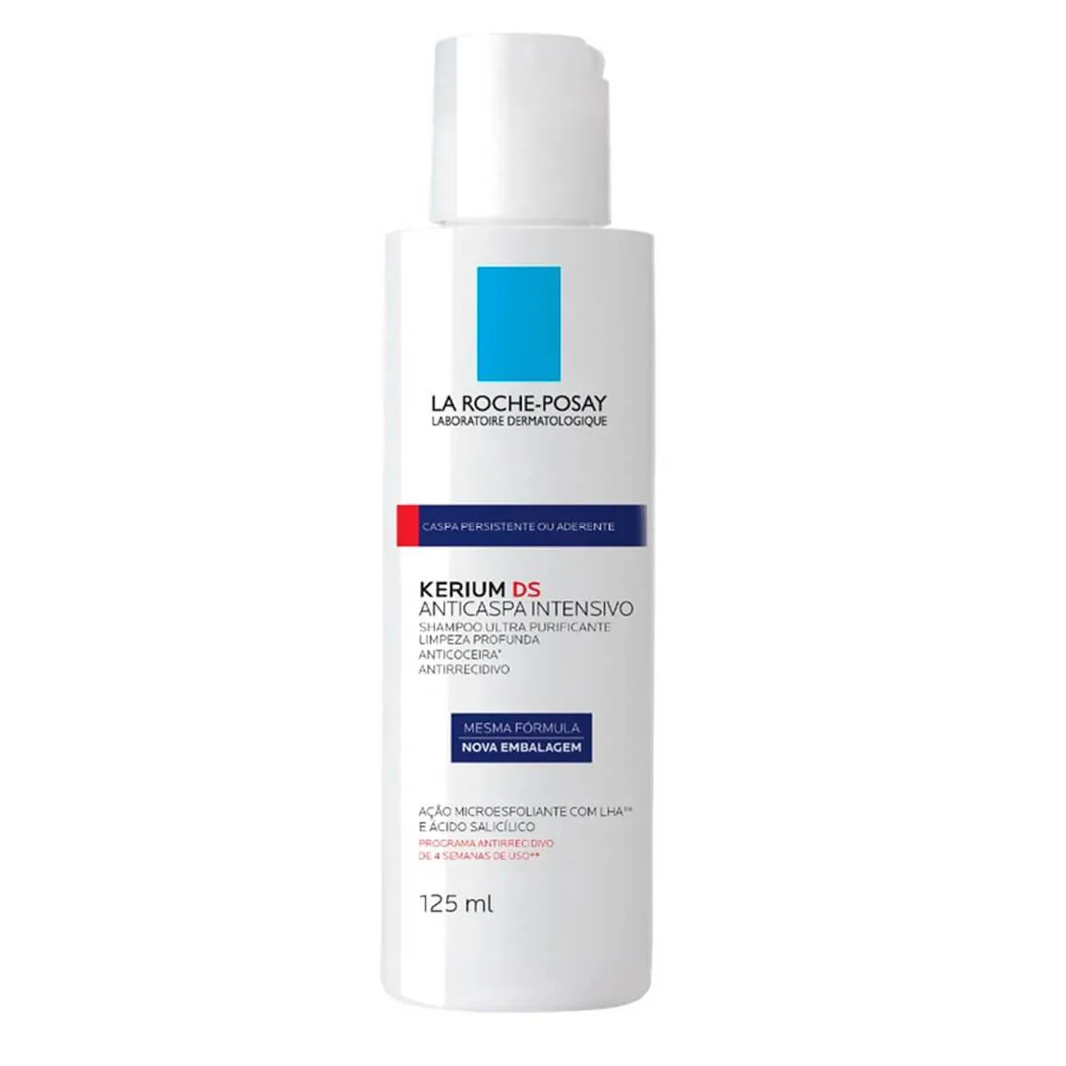 Shampoo Anticaspa La Roche-Posay Intensivo Kerium DS Tratamento Intensivo 125ml