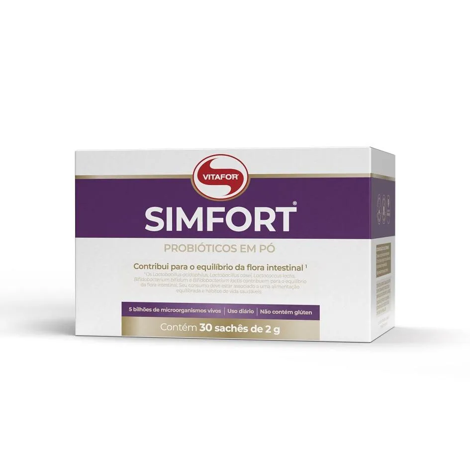 Simfort – Probiótico 30 Sachês (2g Cada) – Padrão: Único