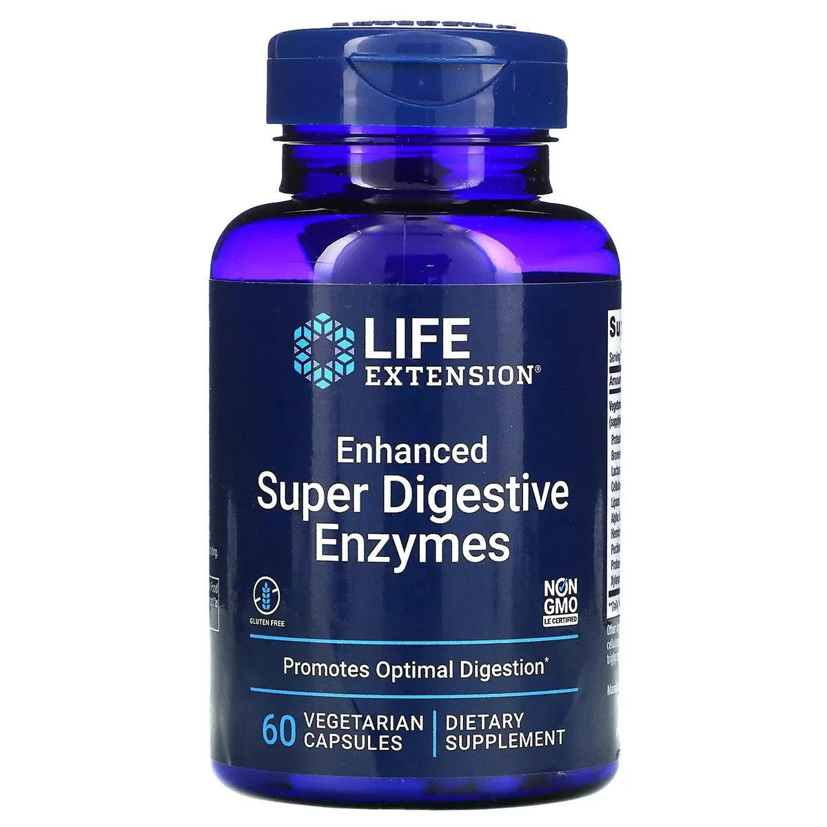 Super Enzimas Digestivas 60 Capsulas – Life Ext.