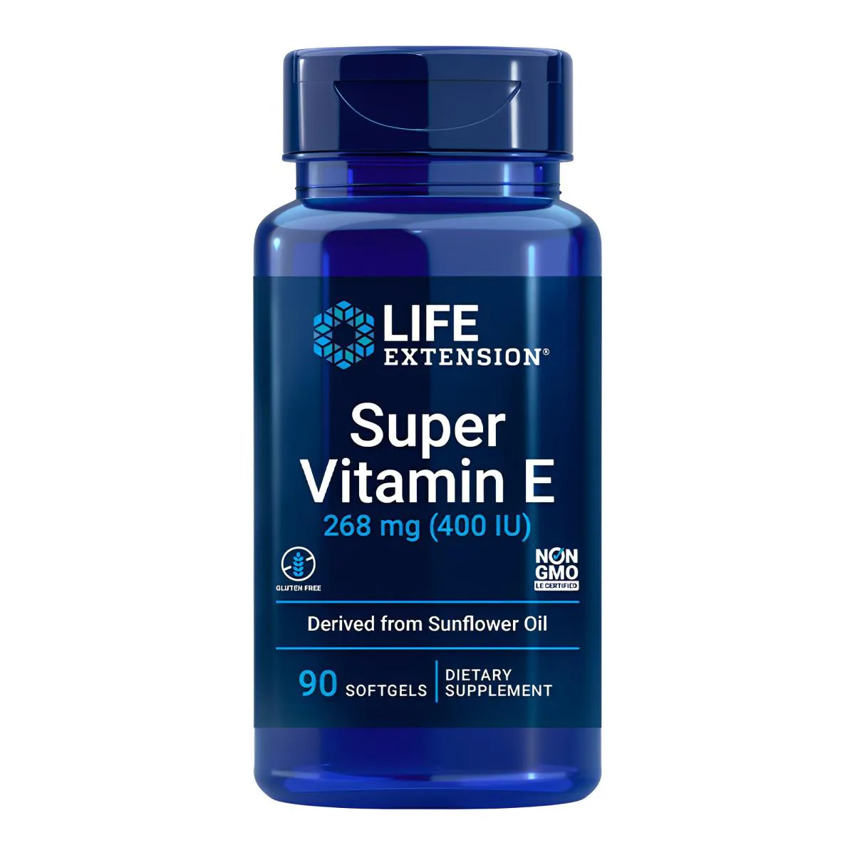 Super Vitamina E Life Extension 90 Softgels Importado
