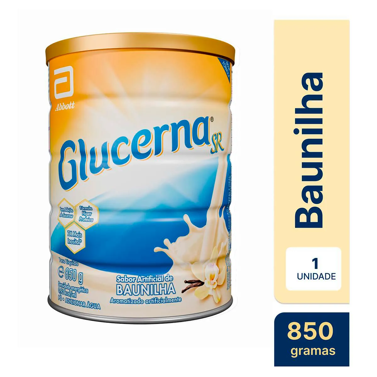 Suplemento Alimentar Glucerna SR Baunilha 850g