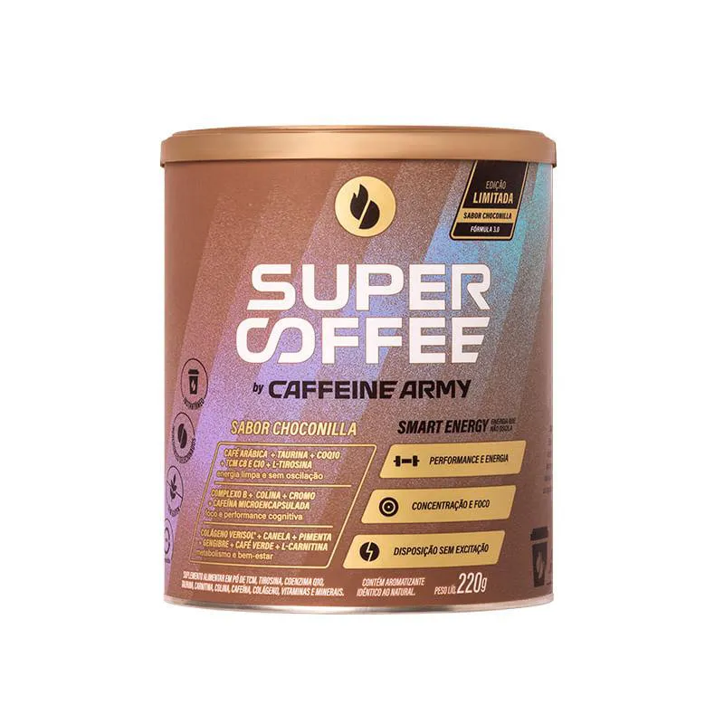 Termogênico Supercoffee 3.0 Caffeine Army Choconilla 220g