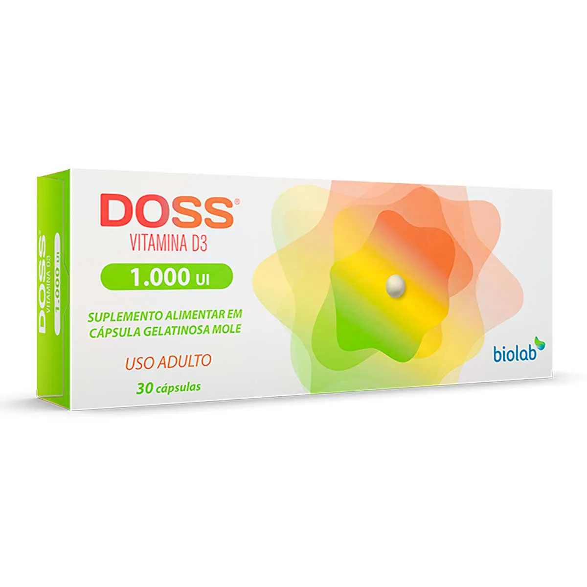 Vitamina D3 1.000UI Doss 30 cápsulas