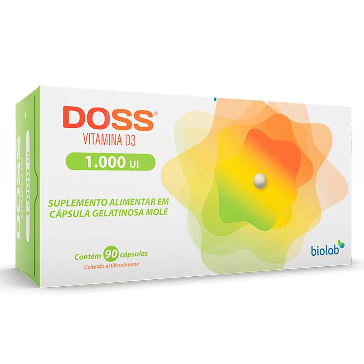 Vitamina D3 1.000UI Doss 90 cápsulas