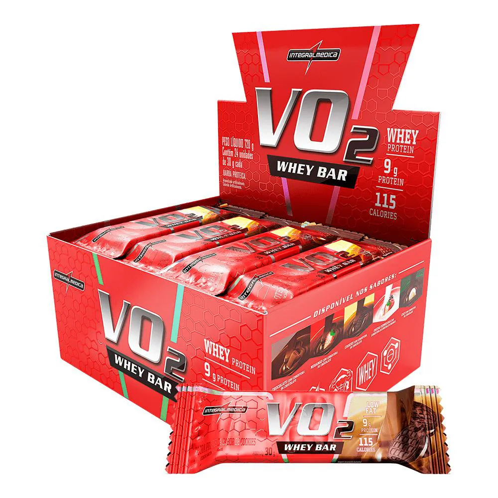 Vo2 Whey Bar 12 Unid