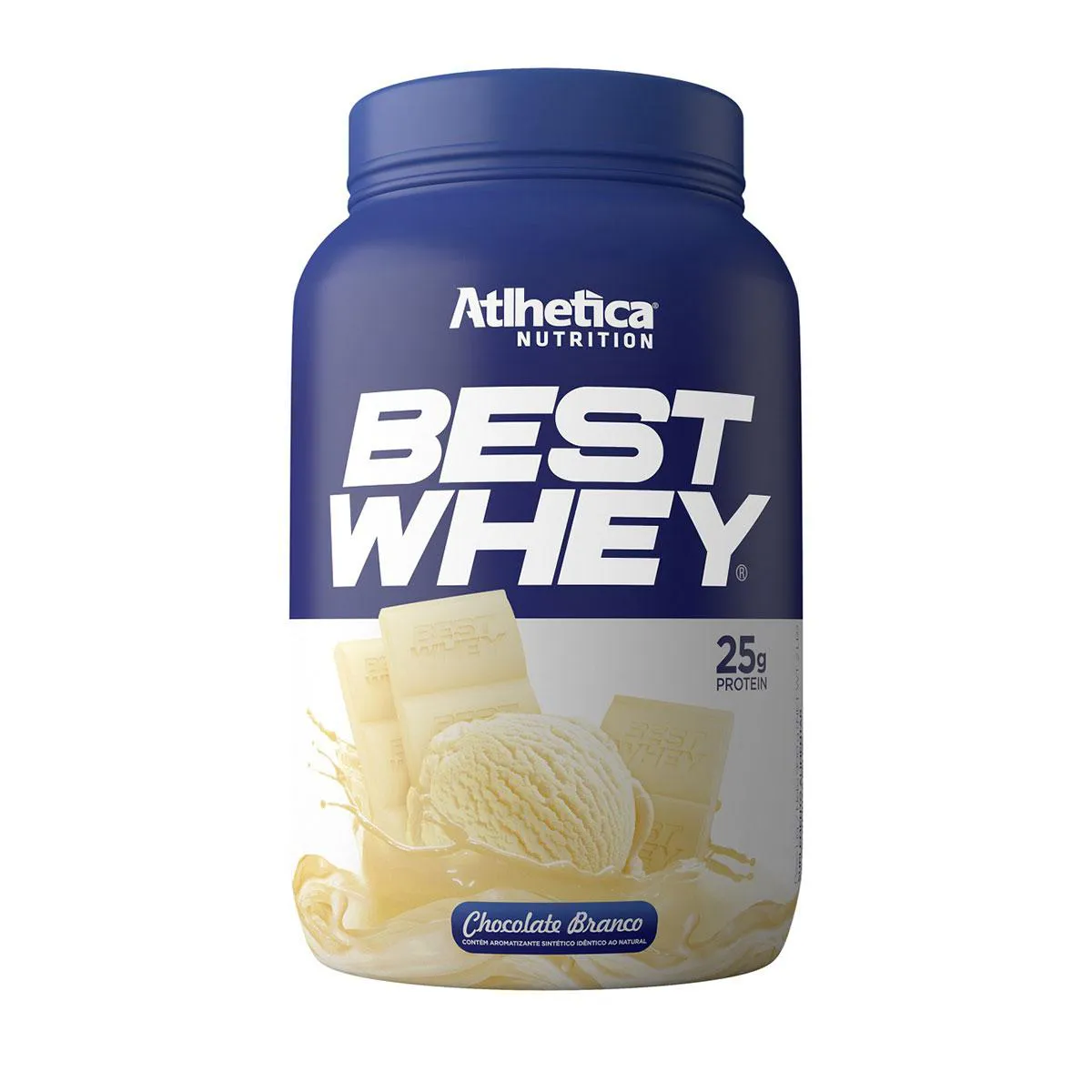 Whey Protein Best Whey Atlhetica Nutrition Chocolate Branco 900g