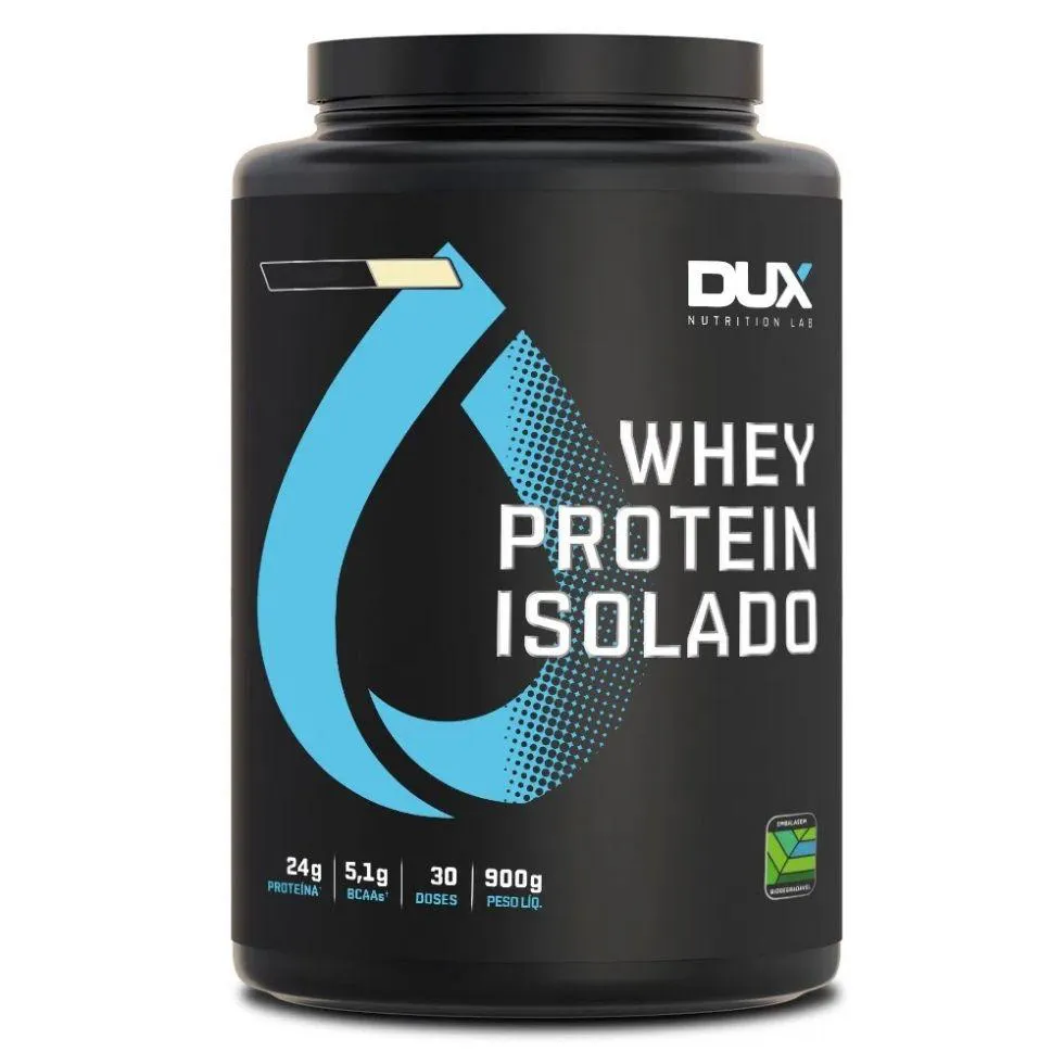Whey Protein Isolado Pote (900g) – Sabor: Chocolate Branco