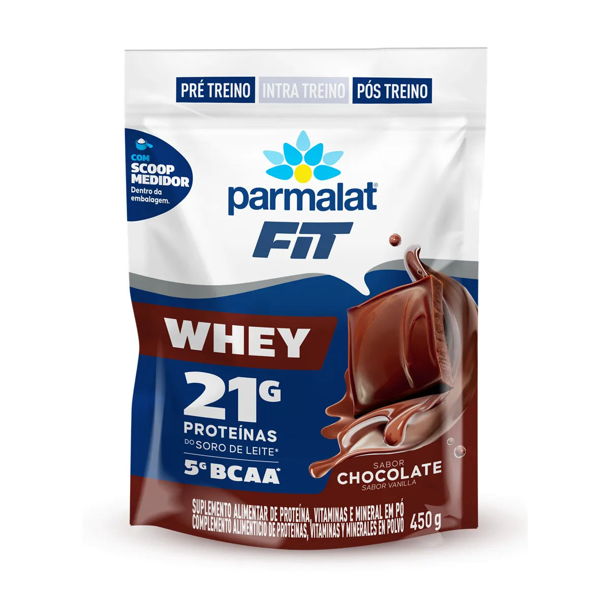 Whey Protein Parmalat Whey Fit Chocolate 450g