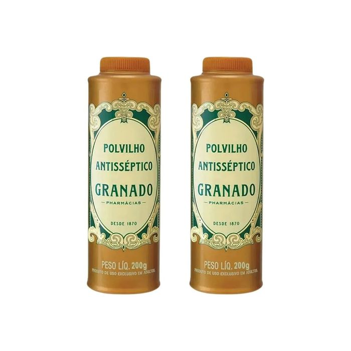 Talco Pes Granado 200g Tradicional - Kit C/2un