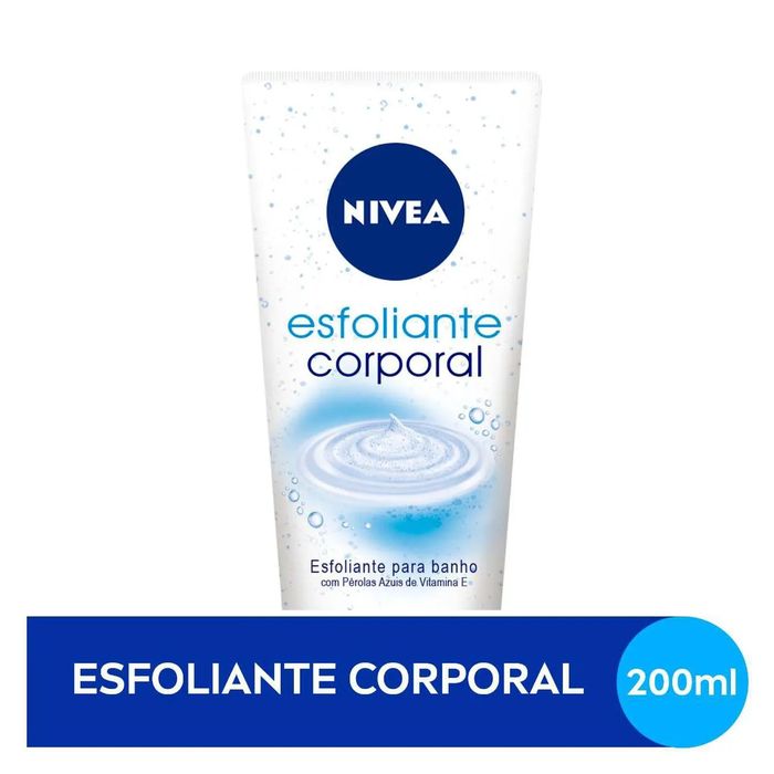 Esfoliante Corporal para Banho Nivea com 200ml
