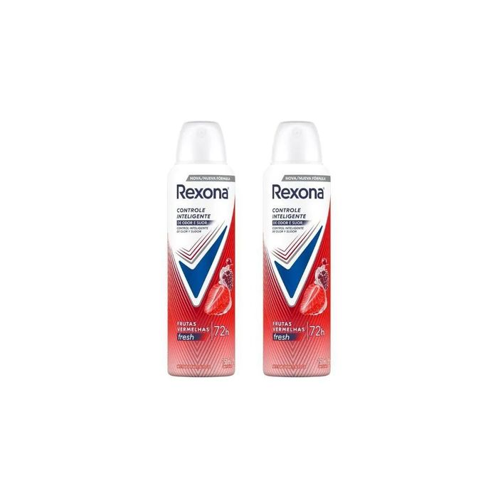 Desodorante Aero Rexona 150Ml Fem Frutas Vermelhas-Kit C/2Un
