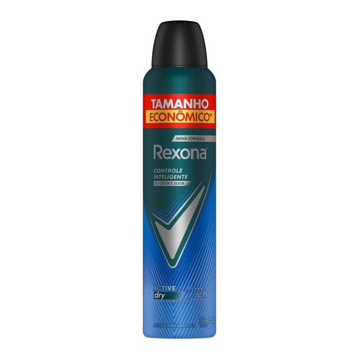 Desodorante Antitranspirante Aerosol Rexona Men Active Dry 72h 250ml