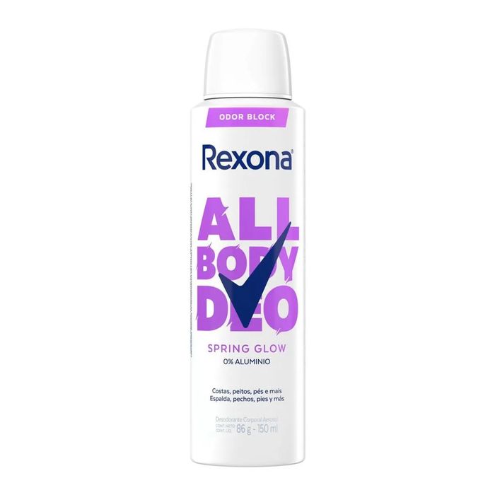 Desodorante Corporal Aerossol Rexona All Body Deo Spring Glow 150ml