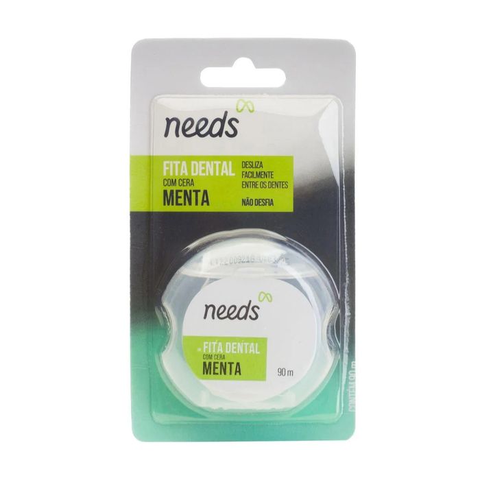 Fita Dental Needs com Cera Menta 90m