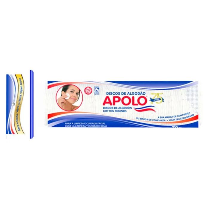 Discos de Algodão Apolo 70g