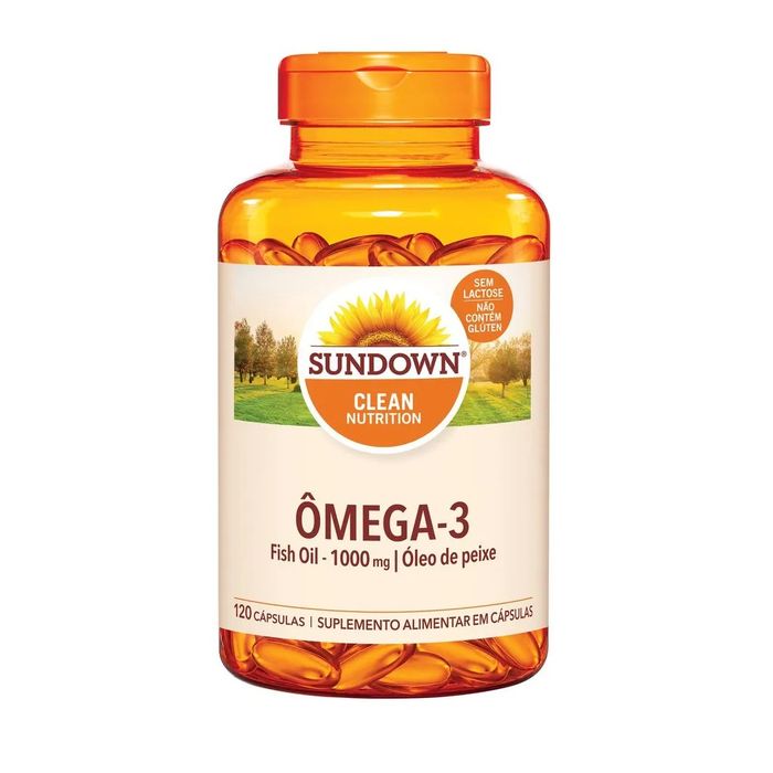 Suplemento Alimentar Sundown Ômega 3 1.000mg 120 Cápsulas