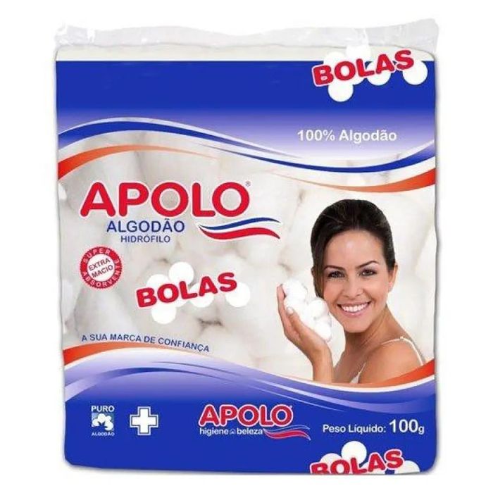 Algodao Apolo Bolas 100gr