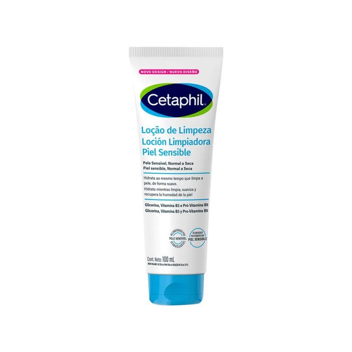 Locao De Limpeza Cetaphil Pele Senivel Normal A Seca 100ml