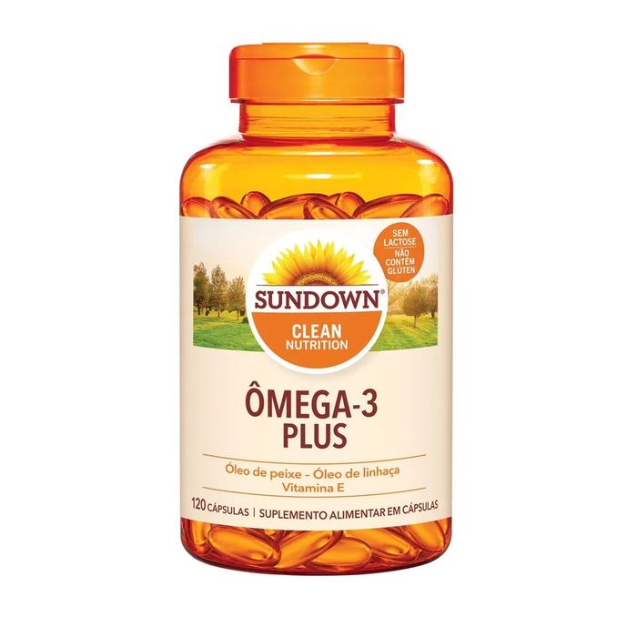 Suplemento Alimentar Sundown Ômega 3 Plus 120 Cápsulas
