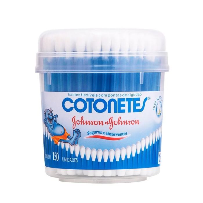 Cotonetes Johnsons Pote Com 150 Unidades