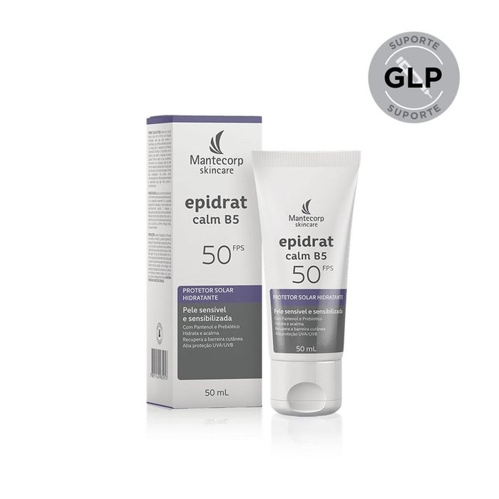 Protetor Solar Facial Epidrat Calm B5 FPS50 Hidratante 50ml