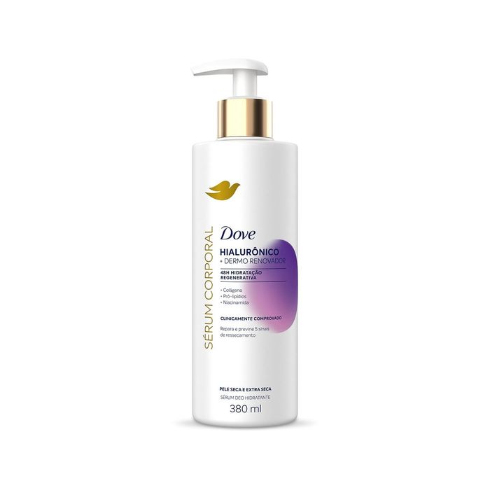 Sérum Corporal Dove Hialurônico + Dermo Renovador 380ml