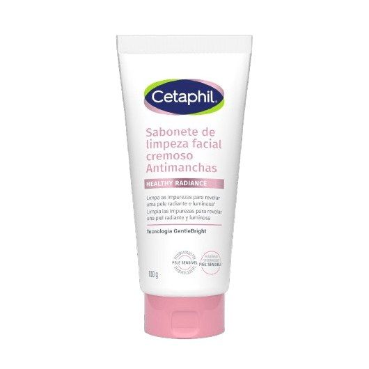 Sabonete Facial Cetaphil Healthy Radiance Cremoso Antimanchas 100g