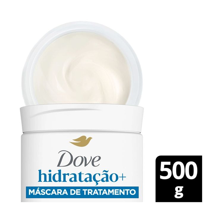 Máscara Dove 2 Em 1 Hidratação + Hialuron-Vit 500g