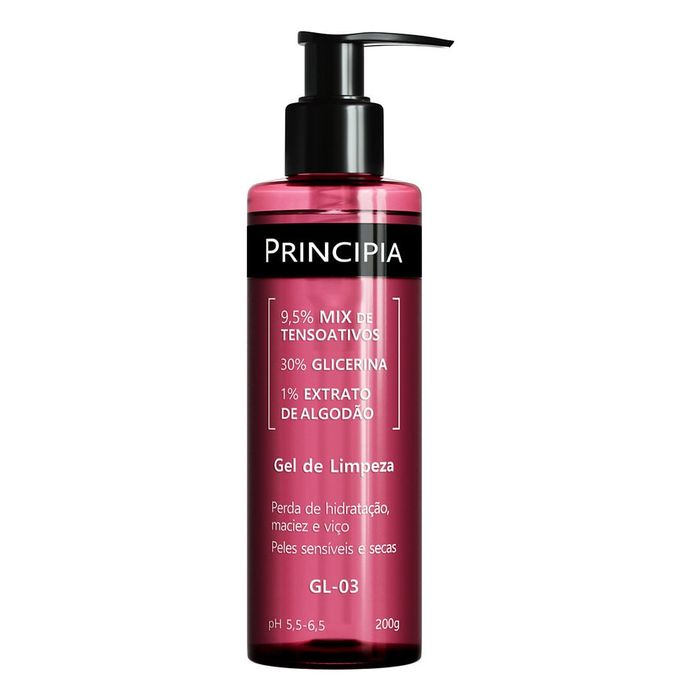Gel De Limpeza Principia peles Sensiveis E Secas Gl-03 200ml