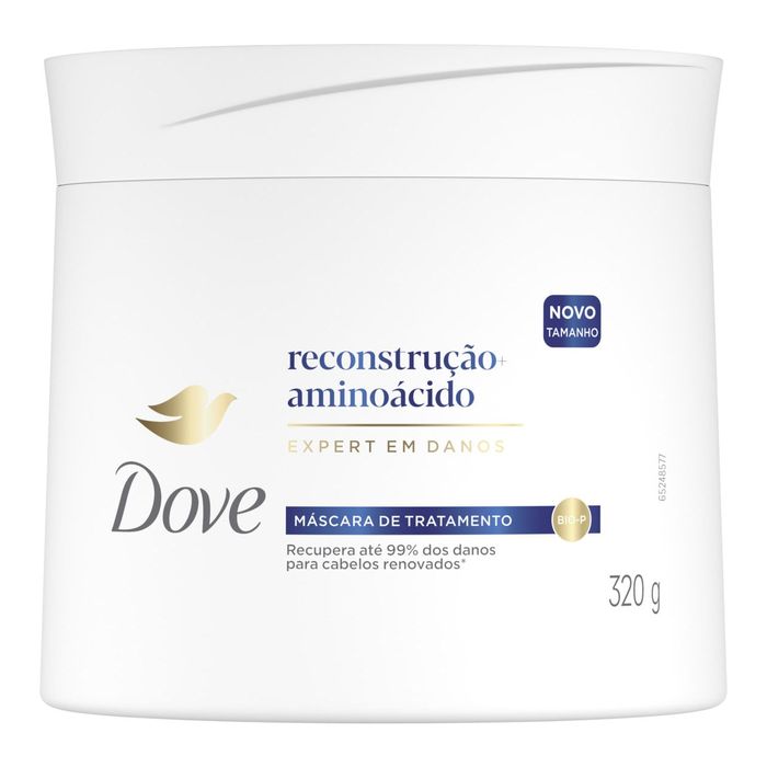 Máscara De Tratamento Dove Reconstrução + Aminoácido 320g