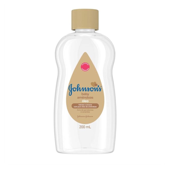 Óleo de Amêndoas Johnson's Baby Infantil 200ml