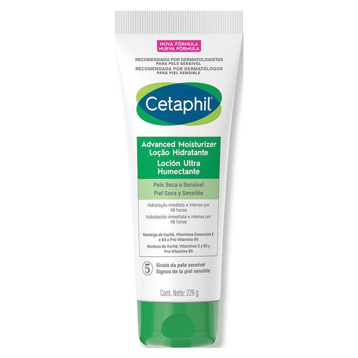 Loção Corporal Cetaphil Advanced Moisturizer Hidratante 226g
