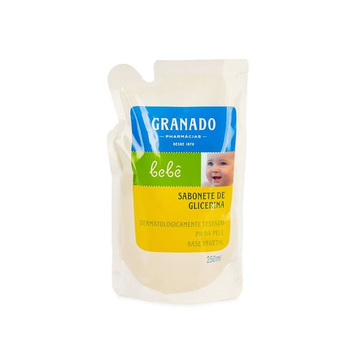 Sabonete Líquido Granado Bebê Tradicional Refil 250ml