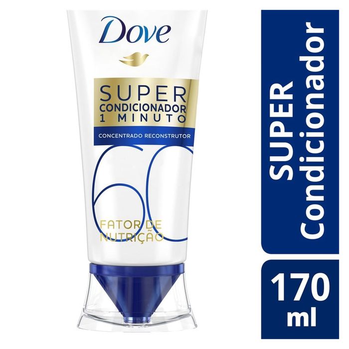 Super Condicionador Dove 1 Minuto Fator de Nutrição 60 170ml