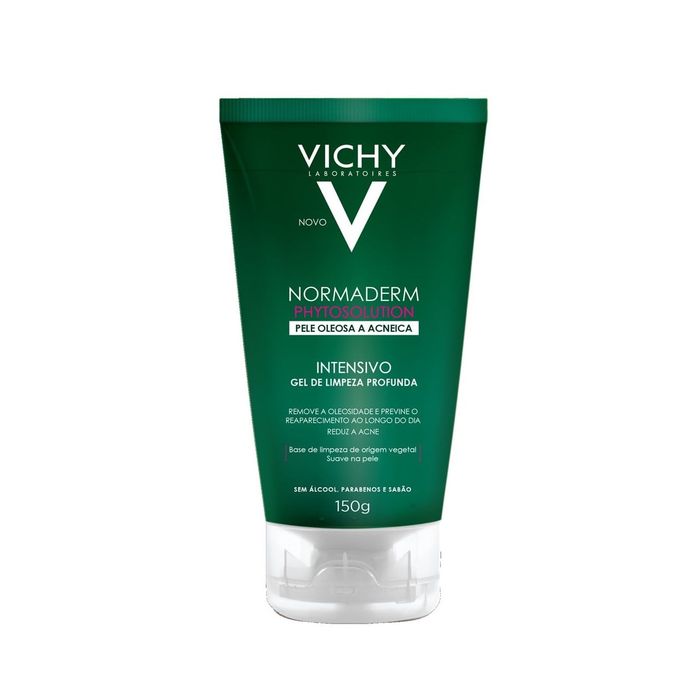 Gel de Limpeza Facial Vichy Normaderm Phytosolution com Ácido Salicílico 150g