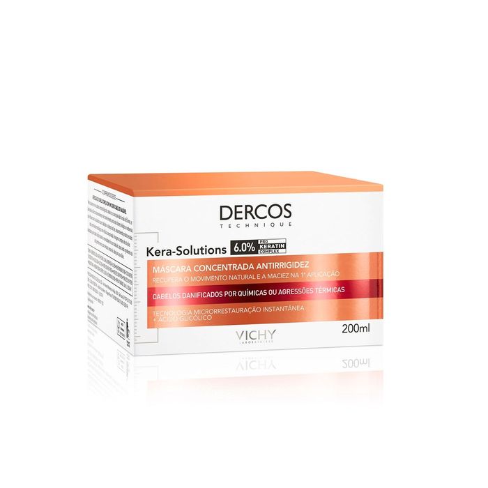 Máscara Capilar Vichy Dercos Kera-Solutions Antirrígide 200ml