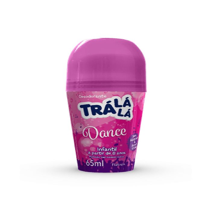 Desodorante Infantil Trá Lá Lá Dance +8 anos Roll-On 65ml