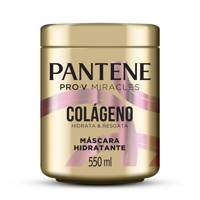 Máscara de Tratamento Pantene Pro-V Miracles Colágeno Hidrata & Resgata 550ml