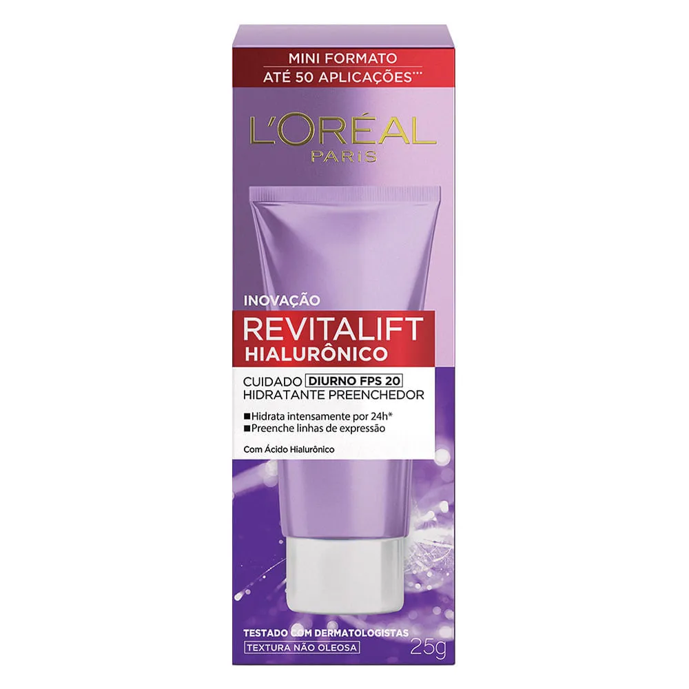Loreal Revitalift Hialuronico 25ml Fps20 Diurno Fps20