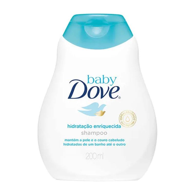 Shampoo Baby Dove Hidratação Enriquecida 200ml