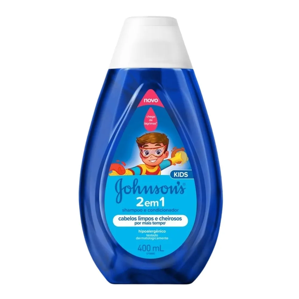 Shampoo E Condicionador Johnson Kids 2em1 400ml