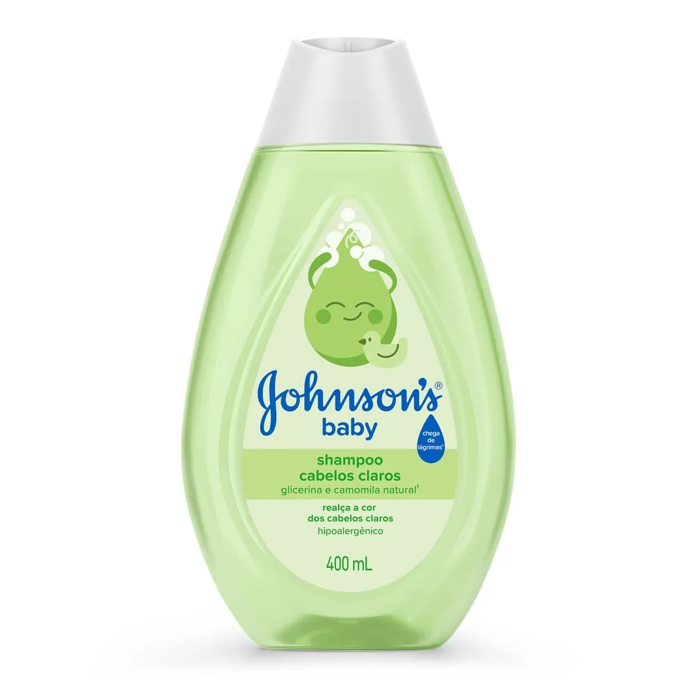 Shampoo Johnsons Baby Cabelos Claros 400ml