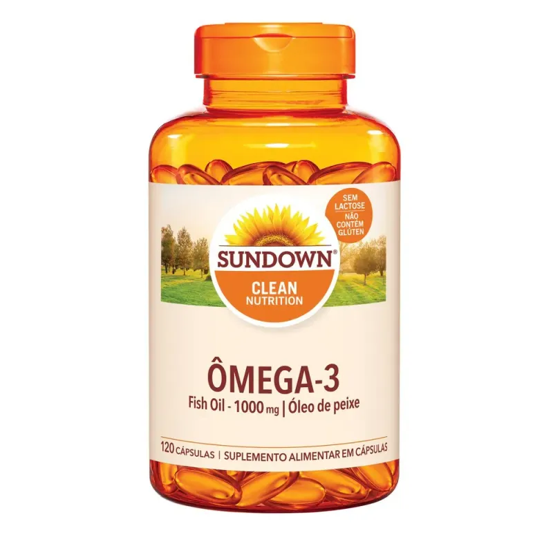 Suplemento Alimentar Sundown Ômega 3 1.000mg 120 Cápsulas